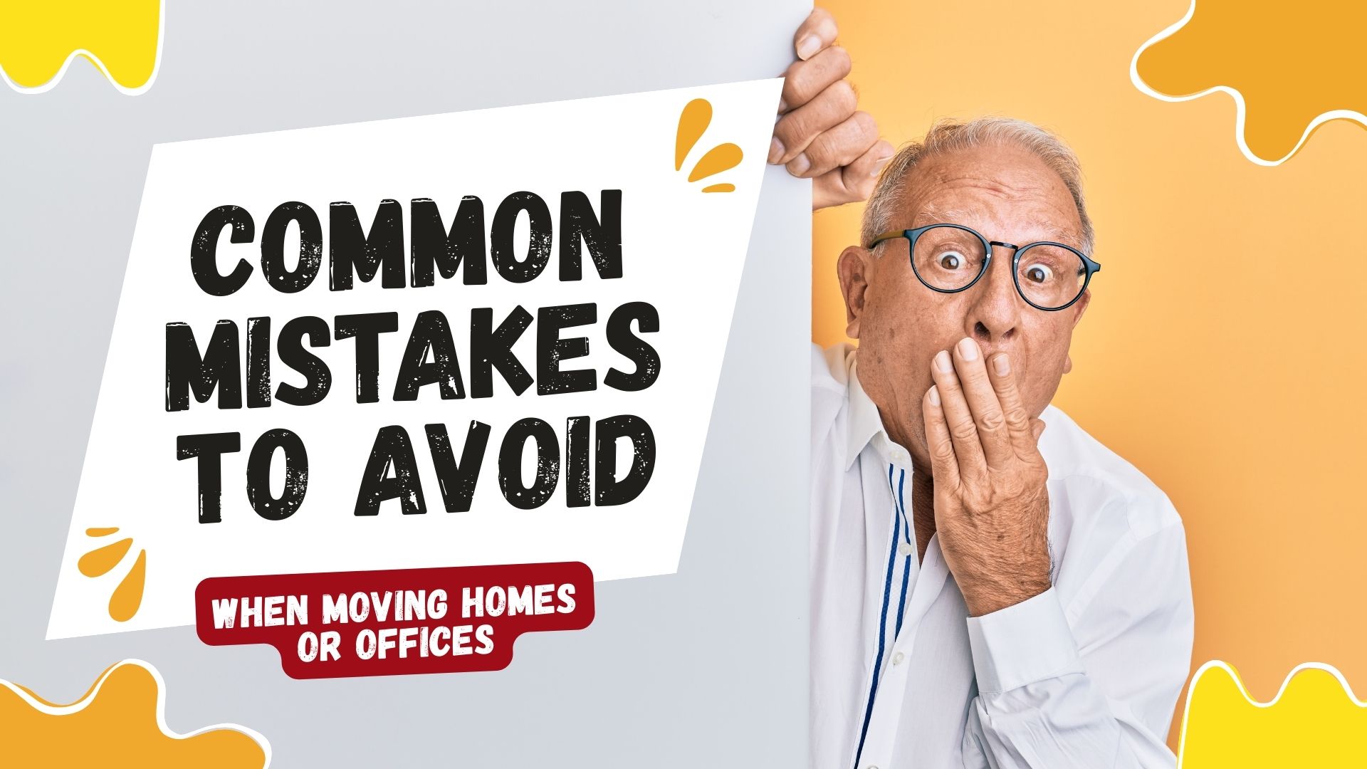 Common mistakes to avoid when moving homes or offices