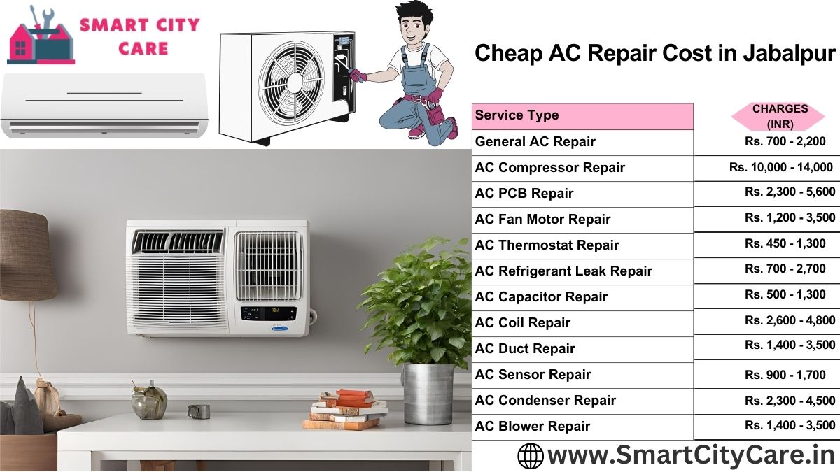Cheap AC repair cost in Jabalpur