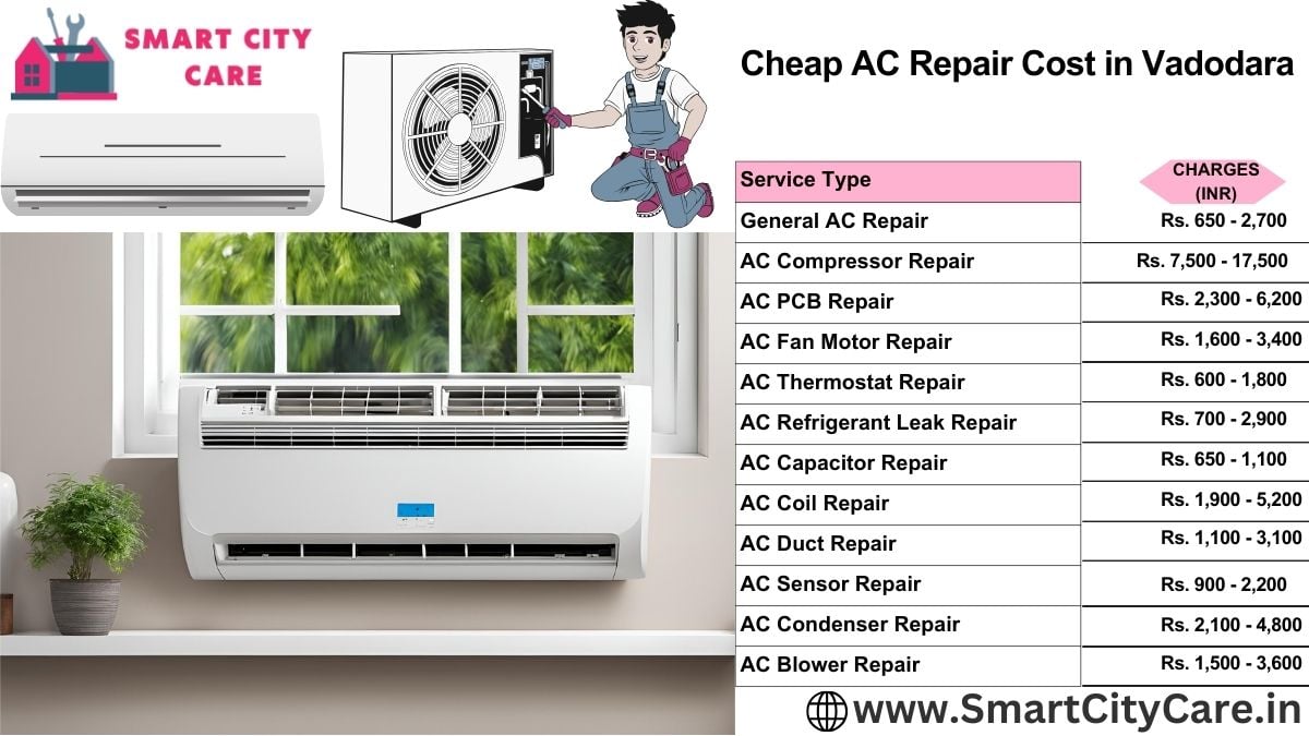 Reliable AC Repair and Services in Vadodara