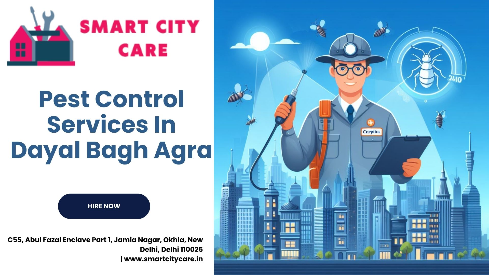 Pest Control Services price list in Dayal Bagh, Agra