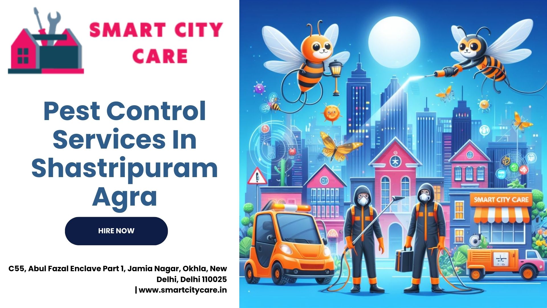 Pest Control Services price list in Shastripuram, Agra
