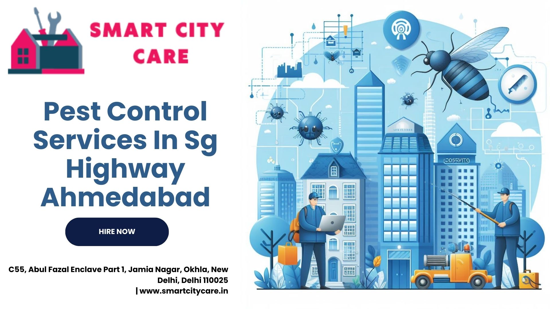 Pest Control Services price list in SG Highway, Ahmedabad