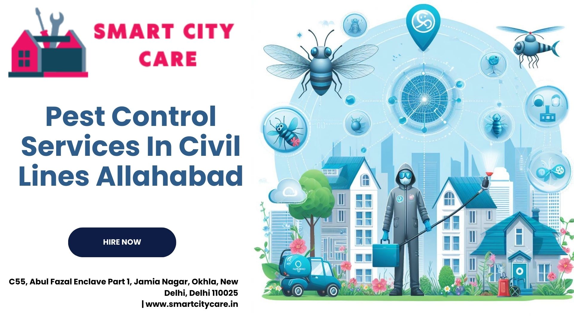 Pest Control Services price list in Civil Lines, Allahabad
