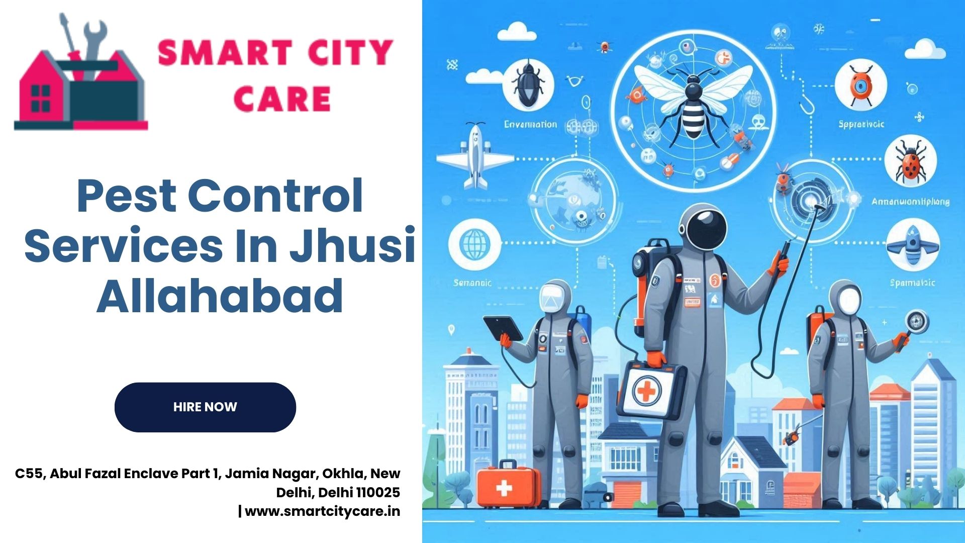 Pest Control Services price list in jhusi, Allahabad