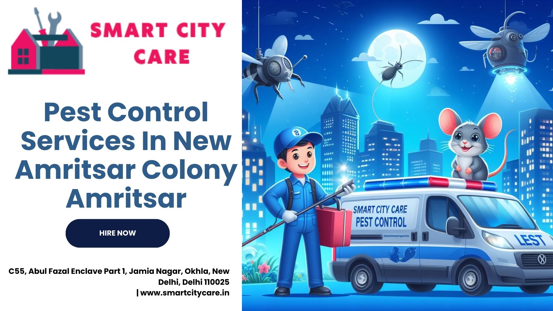 Pest Control Services price list in New Amritsar Colony, Amritsar