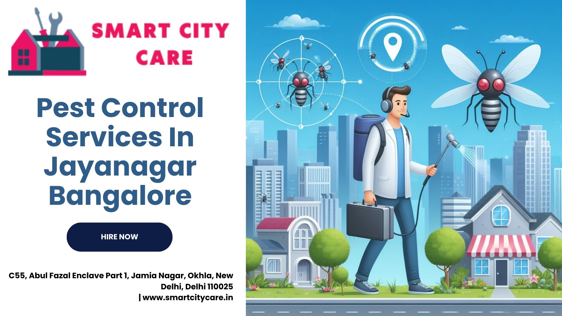 Pest Control Services price list in Jayanagar, Bangalore