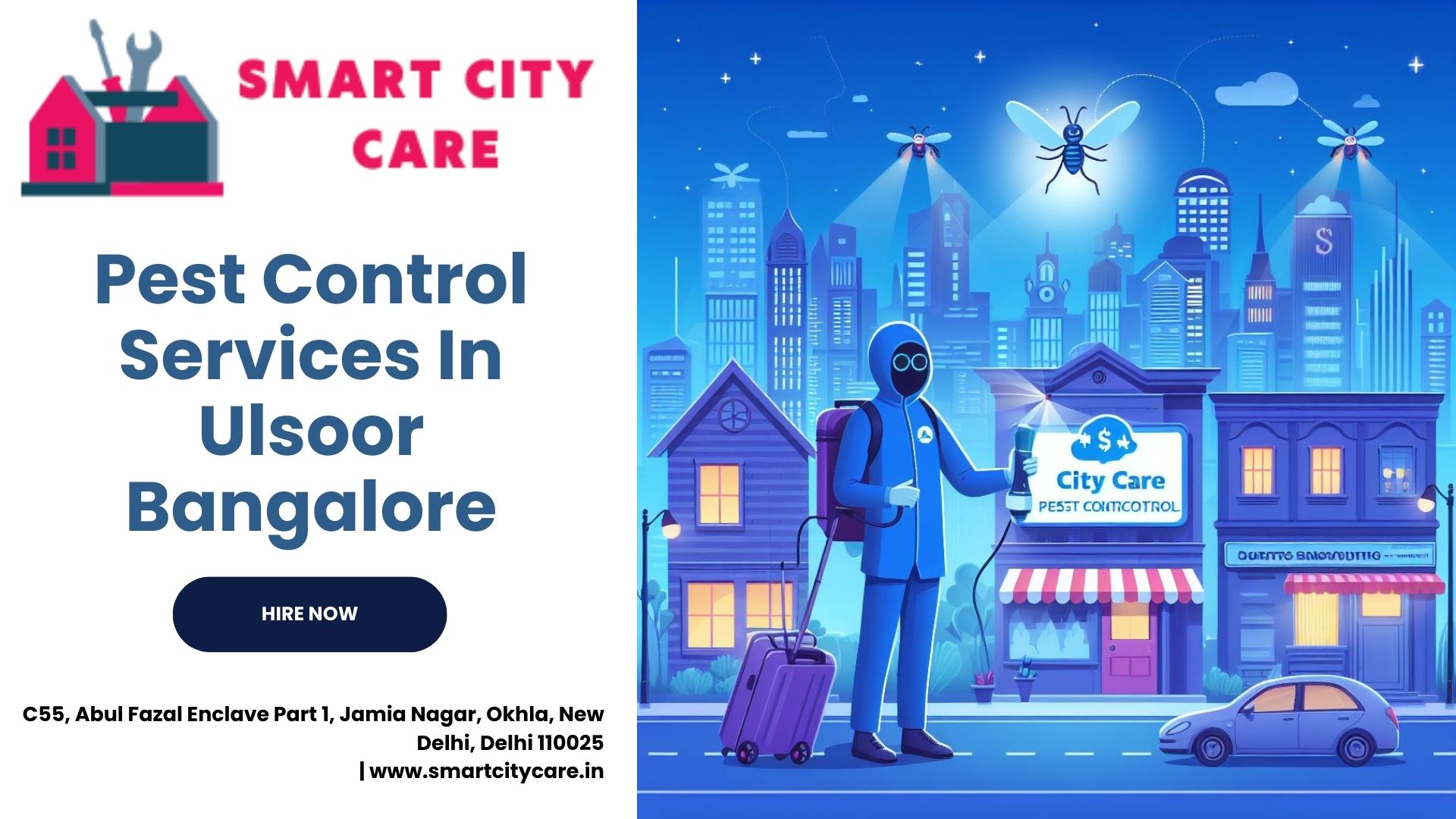 Pest Control Services price list in Ulsoor, Bangalore