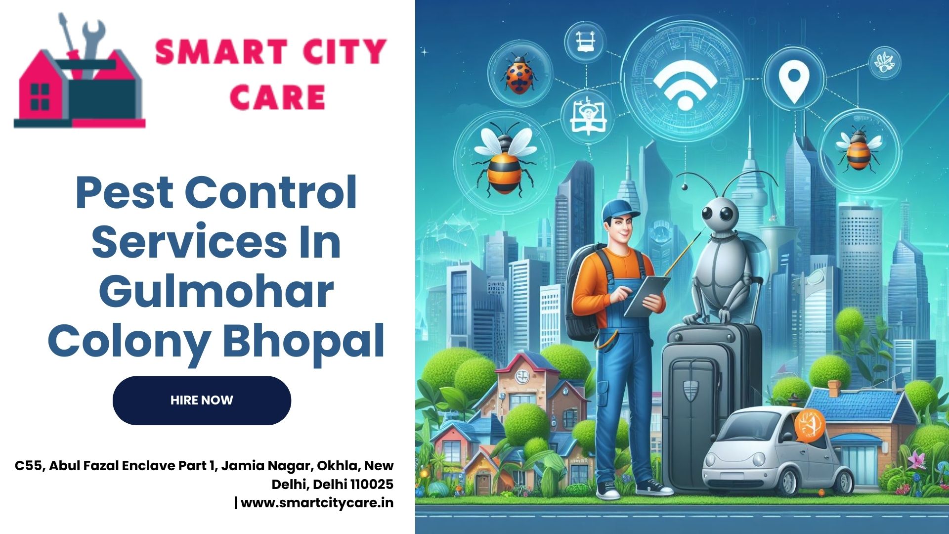 Pest Control Services price list in Gulmohar Colony, Bhopal