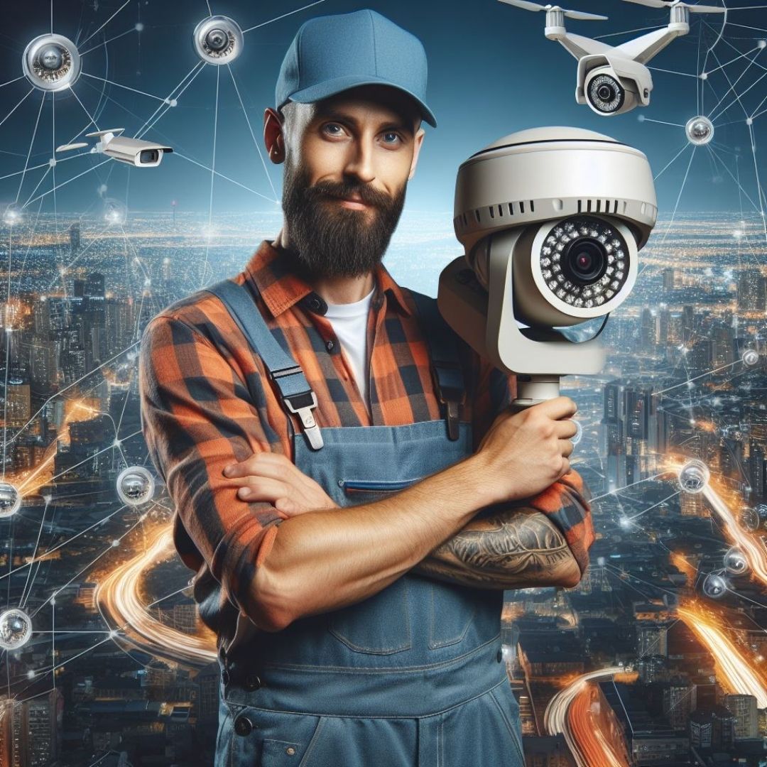 CCTV security system installation in Dhanbad