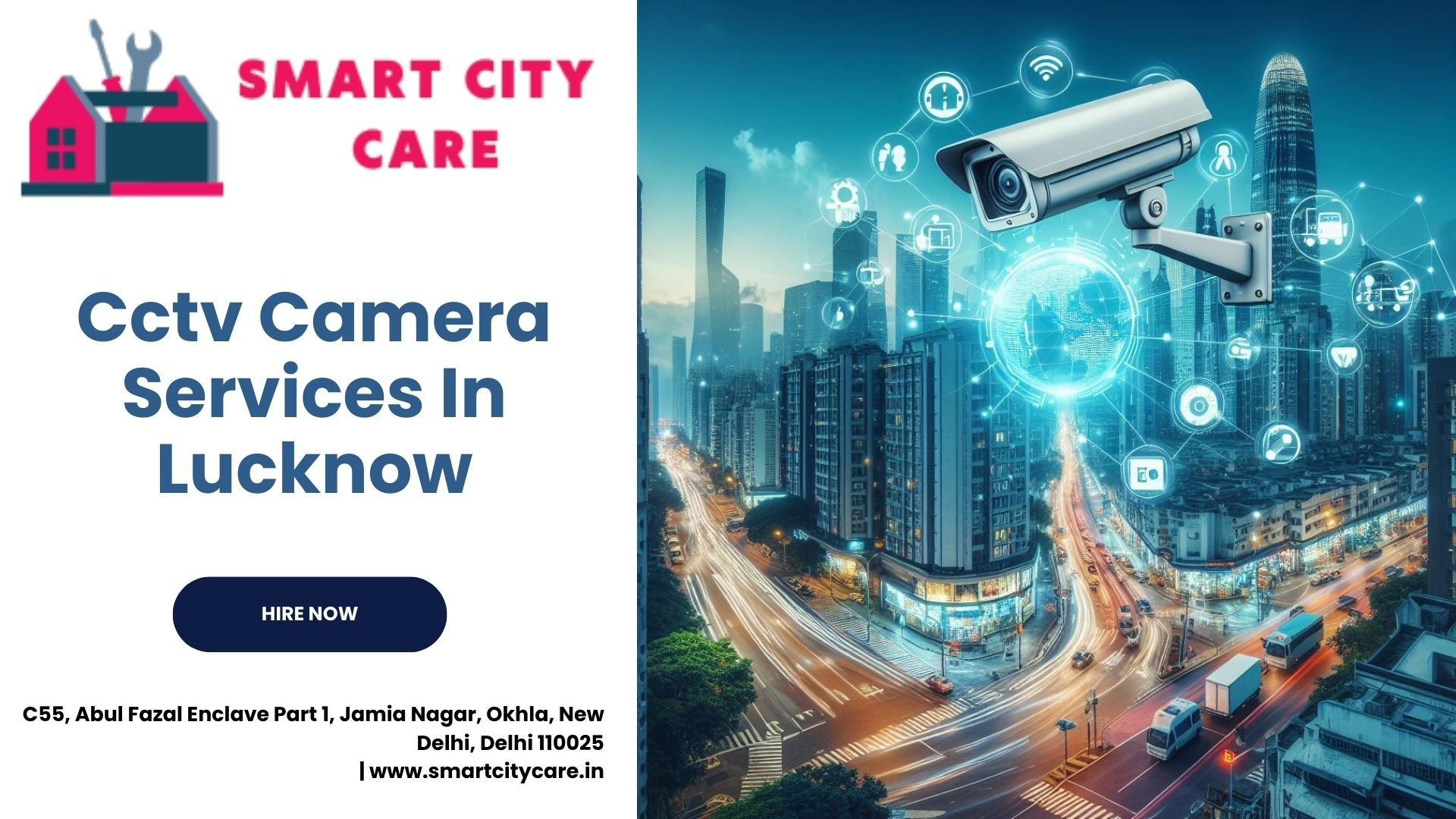 Secure Your Space with Expert CCTV Repair and Installation in Lucknow