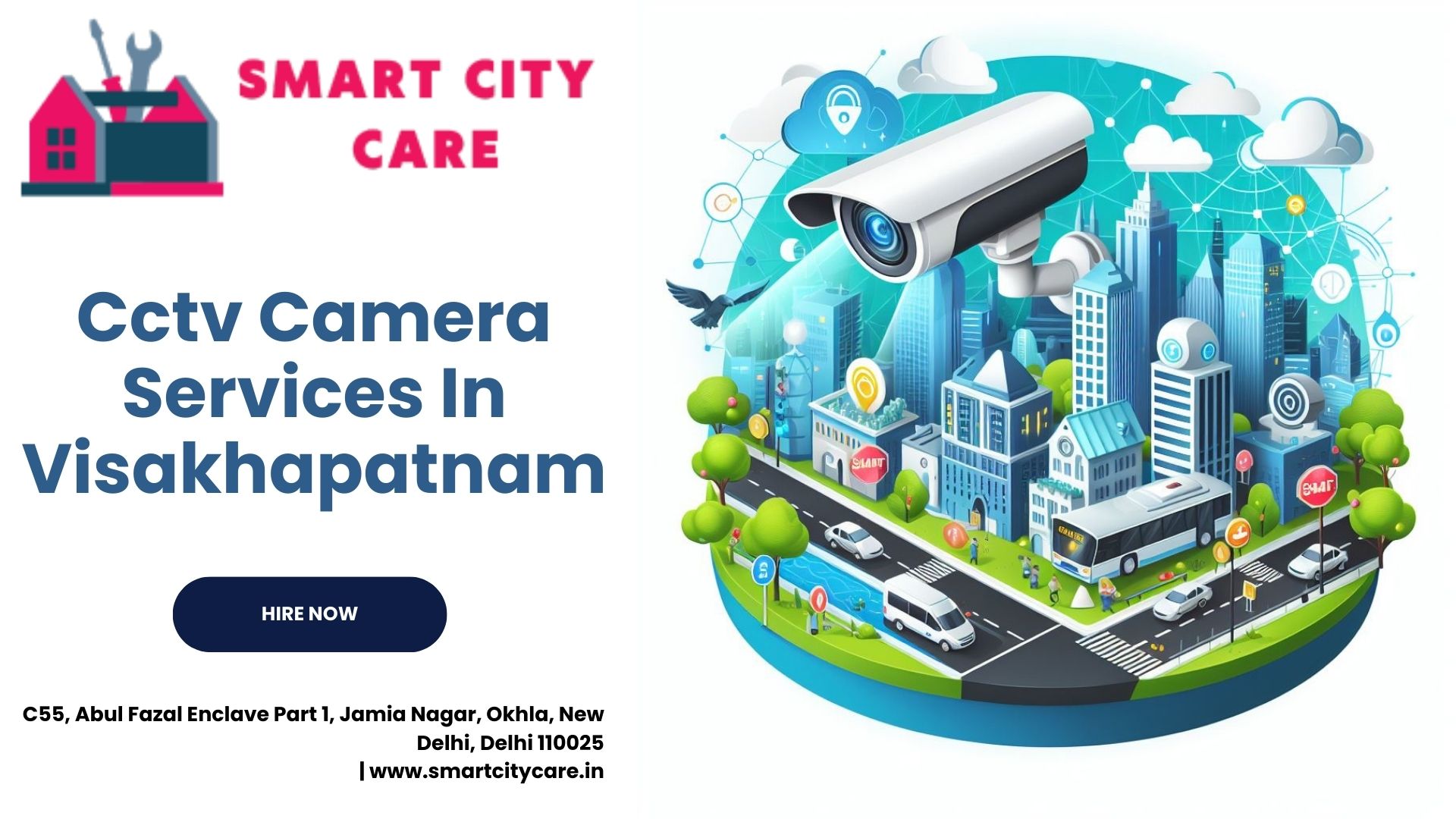 Professional CCTV Camera Installation in Visakhapatnam