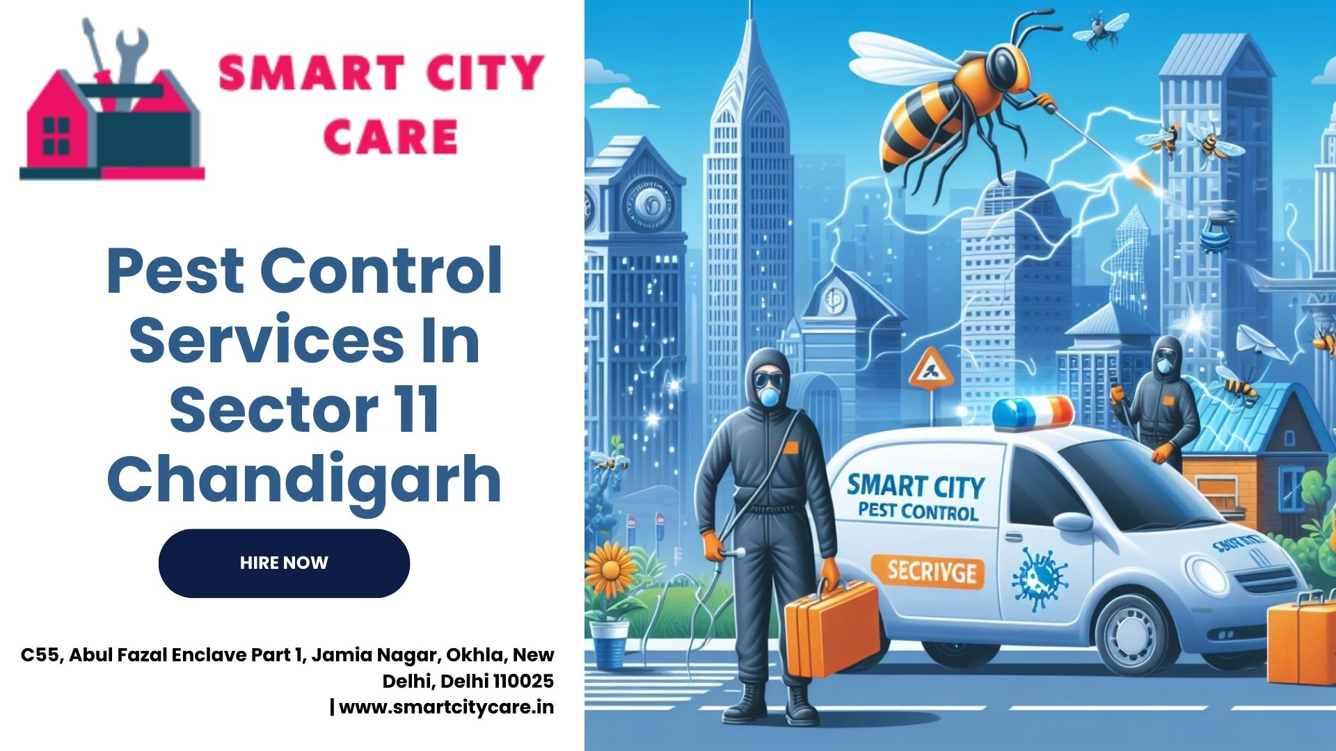 Pest Control Services price list in Sector 11, Chandigarh