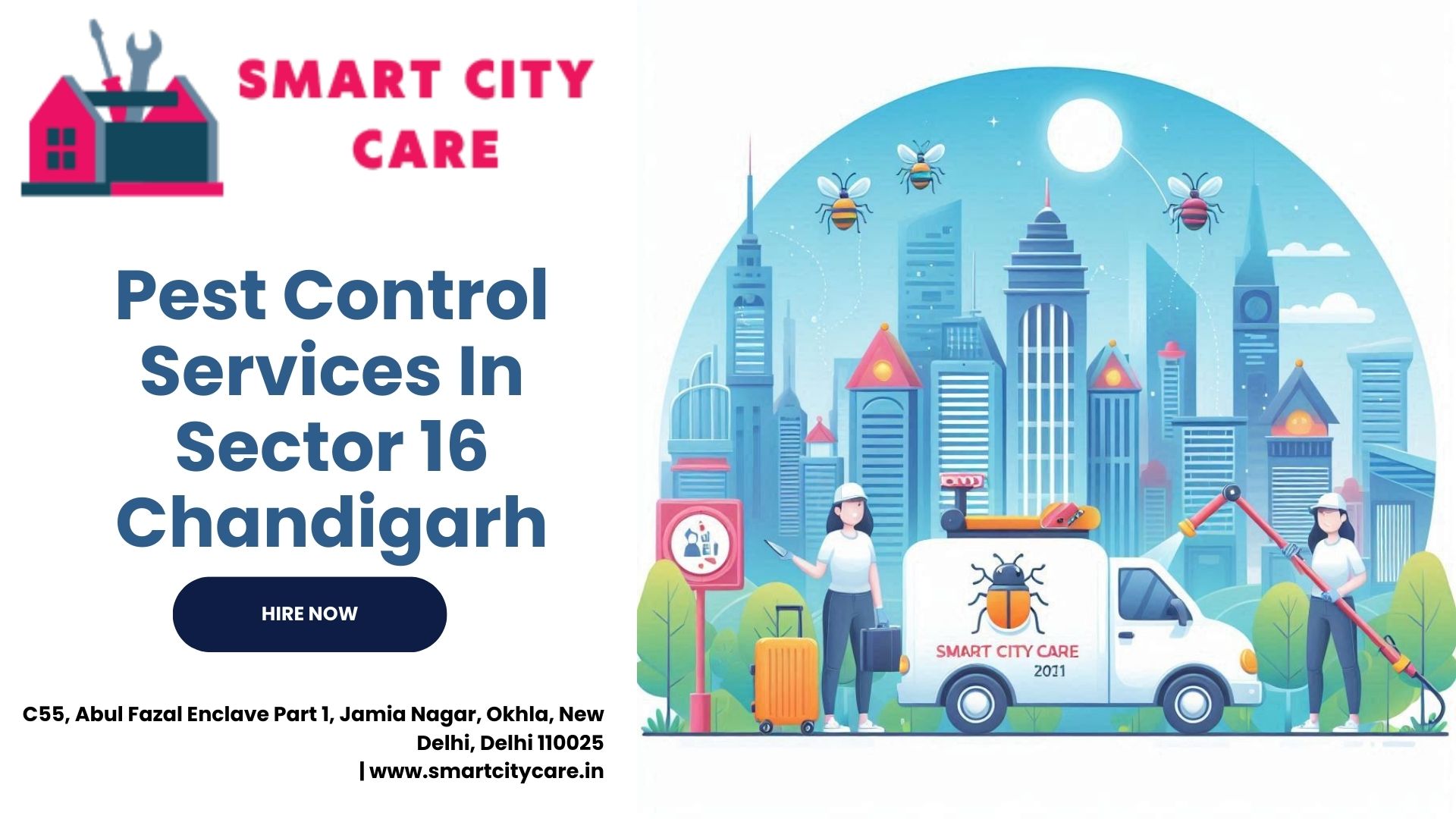 Pest Control Services price list in Sector 16, Chandigarh