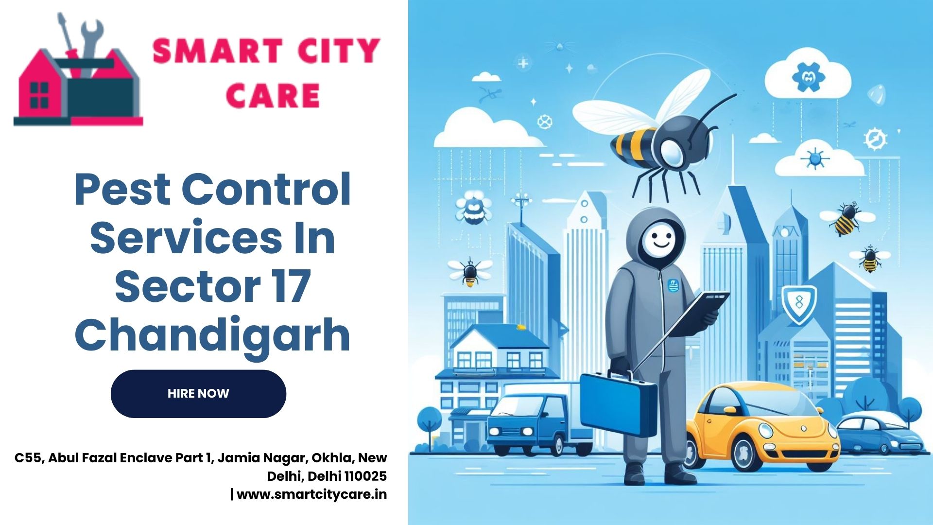 Pest Control Services price list in Sector 17, Chandigarh