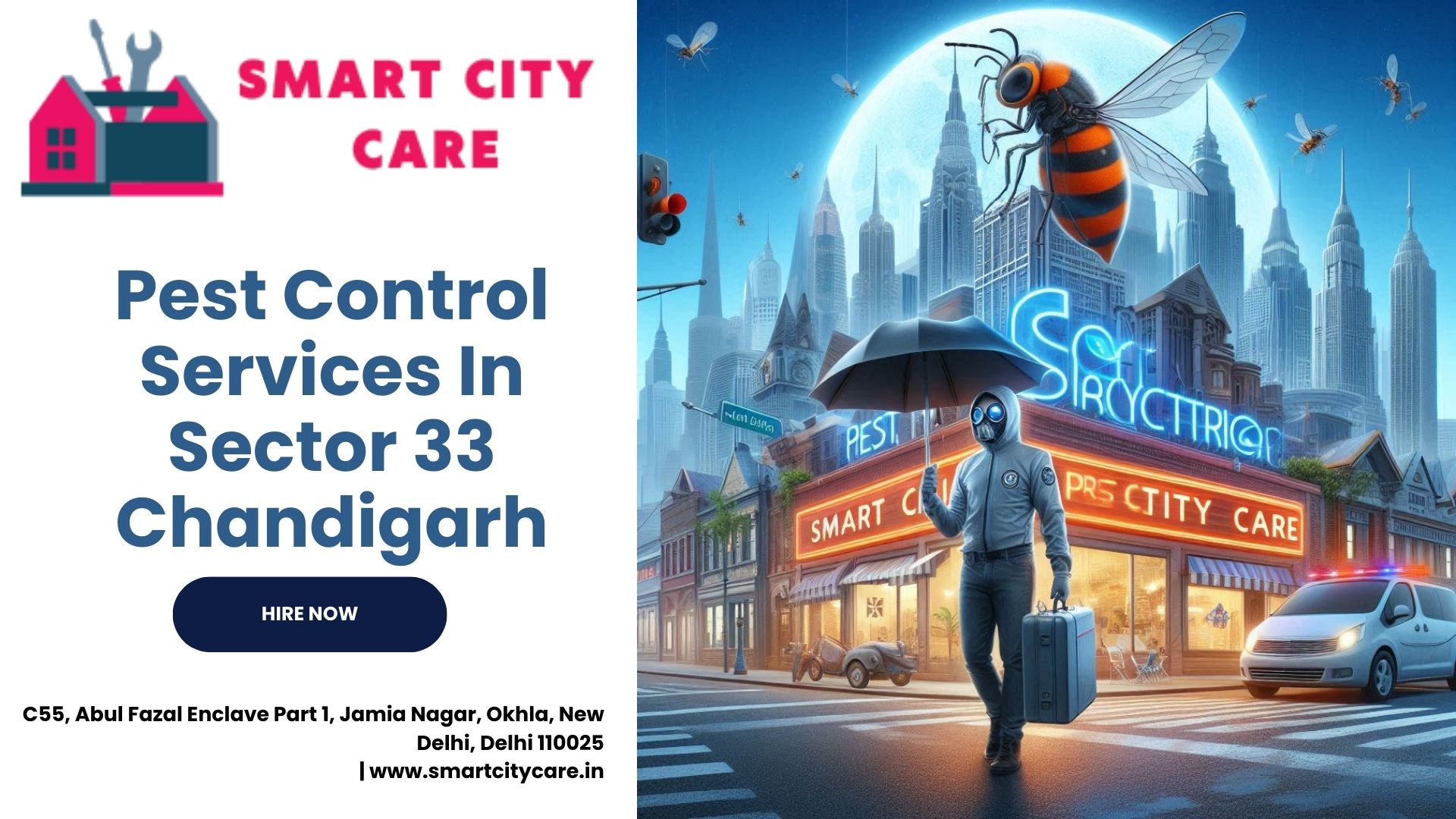 Pest Control Services price list in Sector 33, Chandigarh