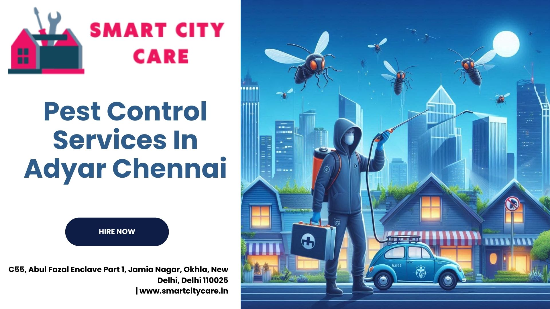 Pest Control Services price list in Adyar, Chennai