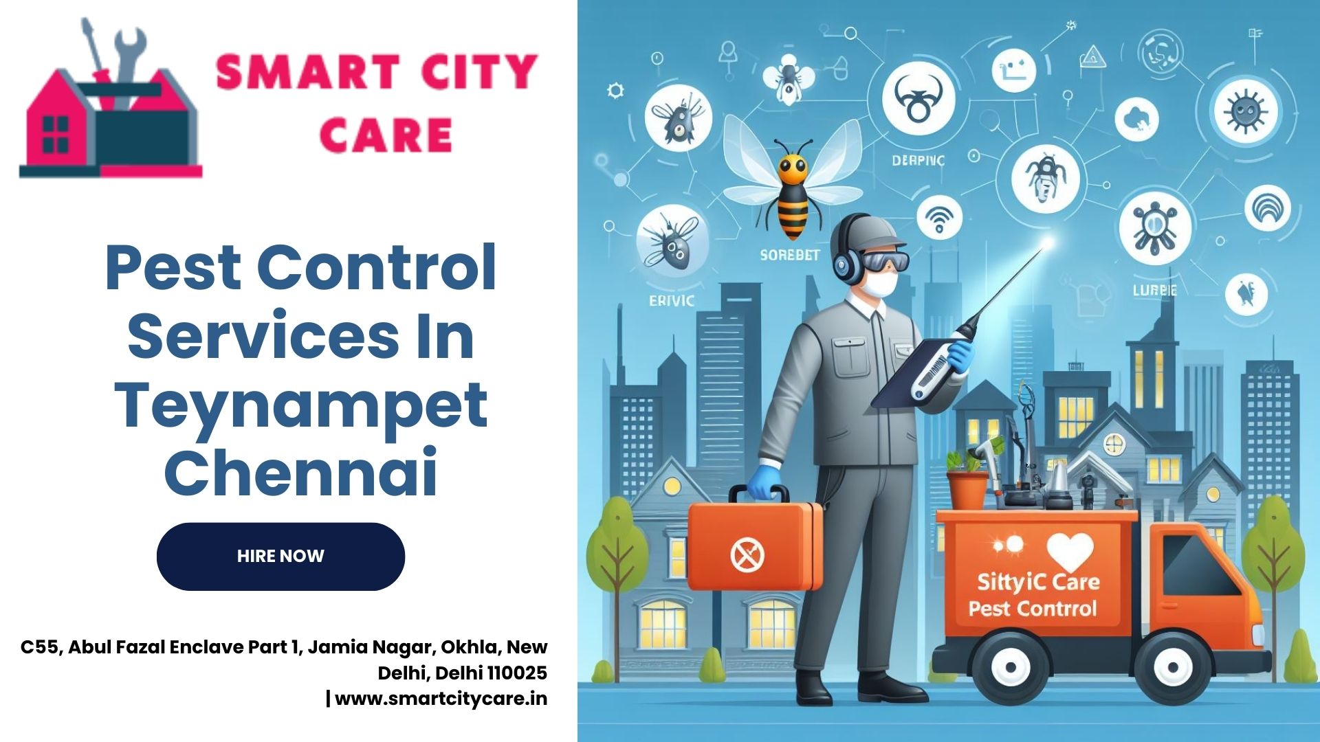 Pest Control Services price list in Teynampet, Chennai