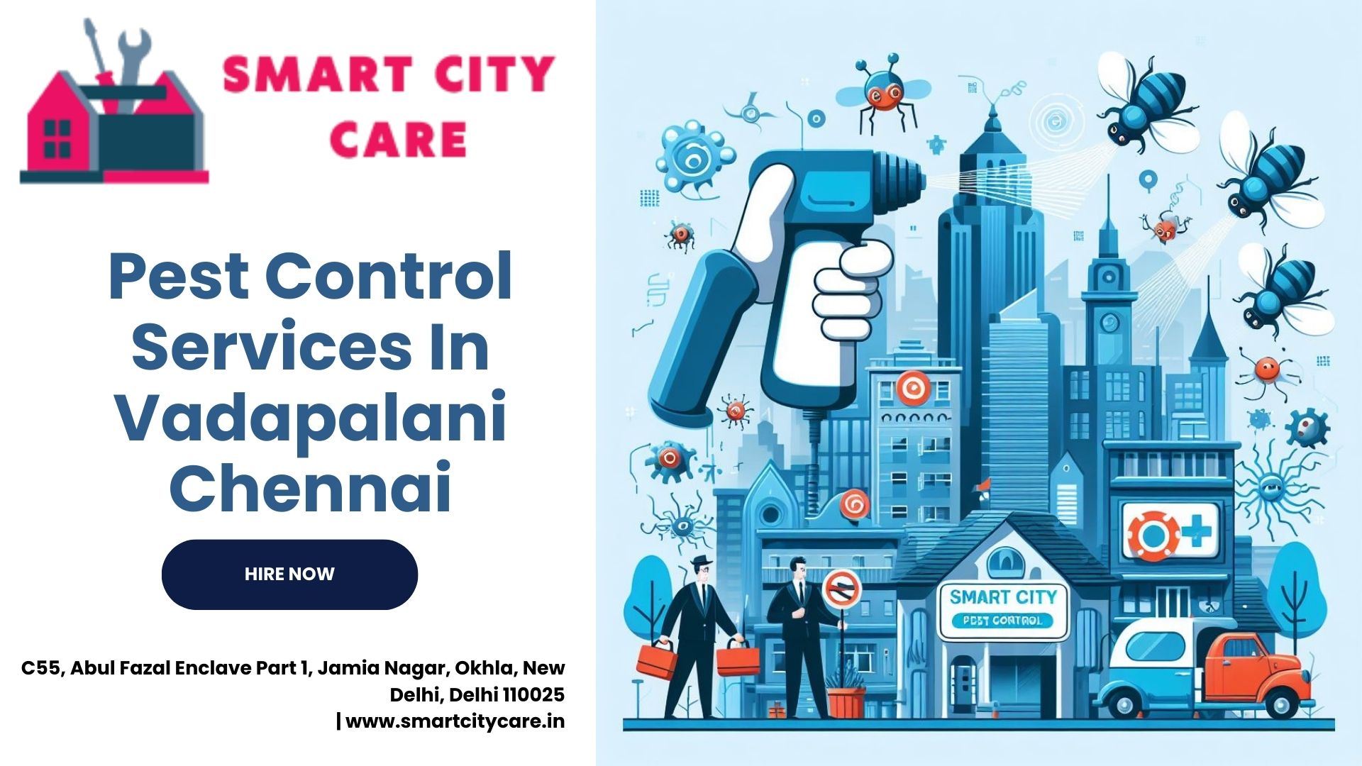 Pest Control Services price list in Vadapalani, Chennai