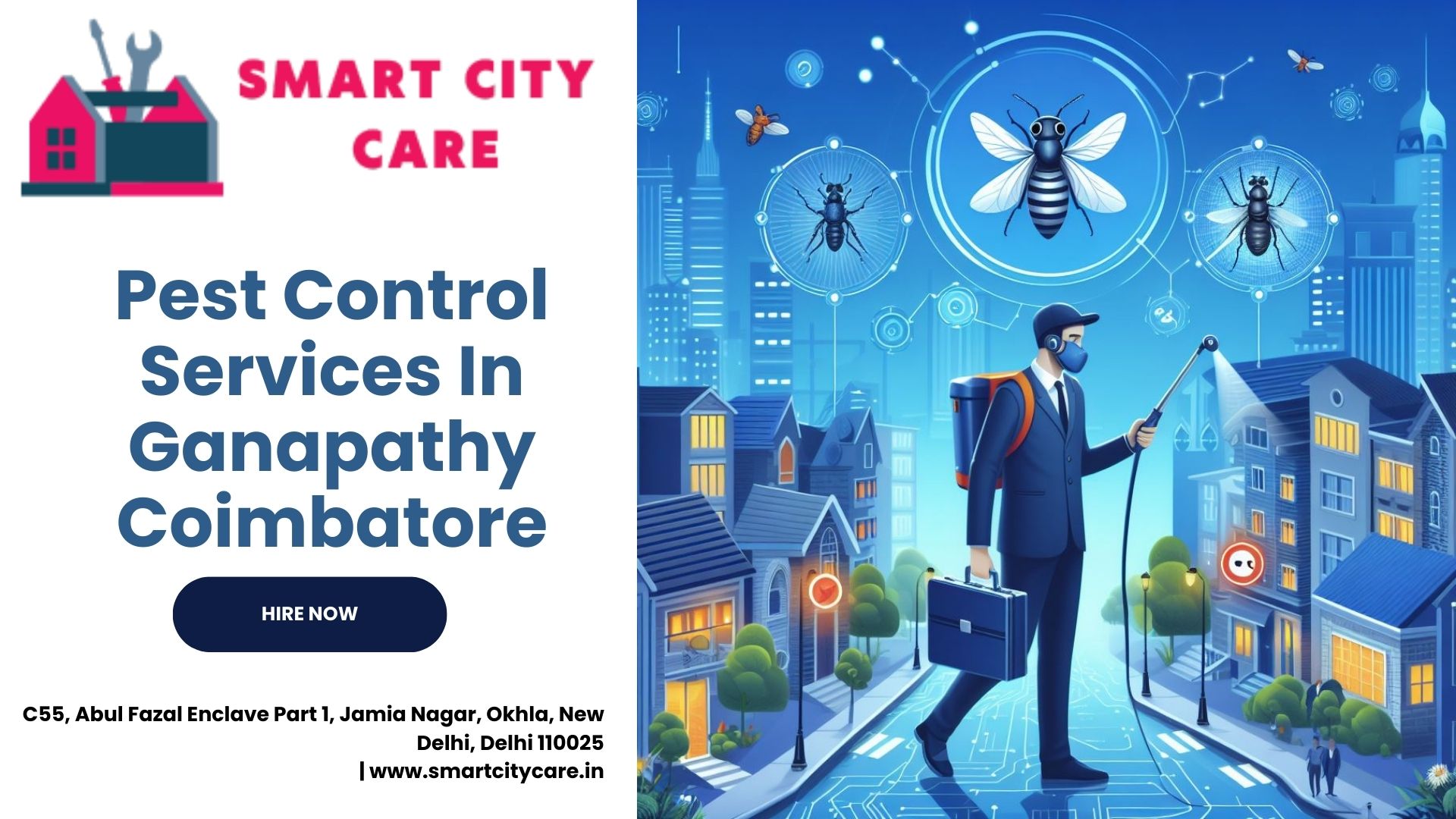Pest Control Services price list in Ganapathy, Coimbatore