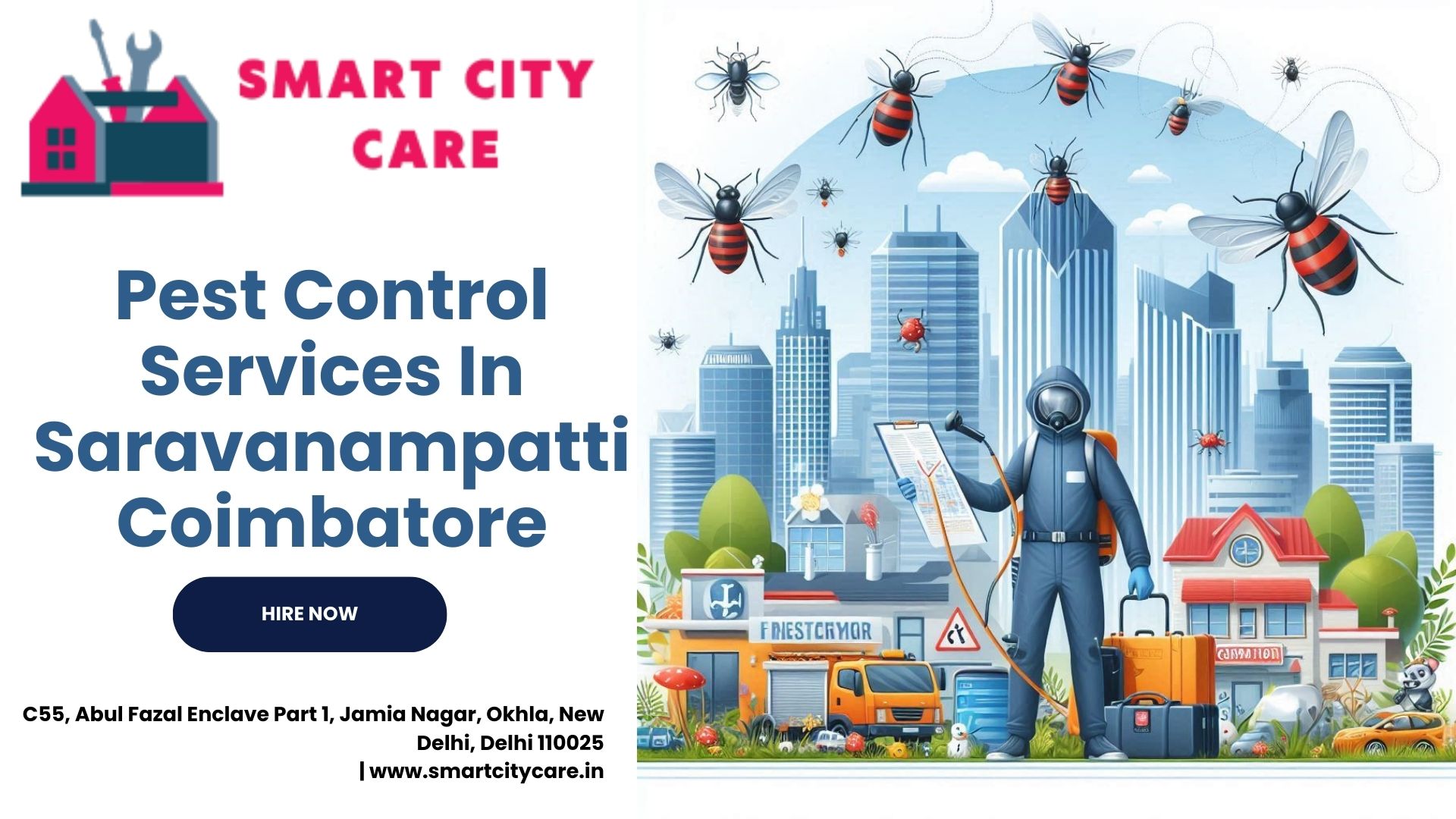 Pest Control Services price list in Saravanampatti, Coimbatore