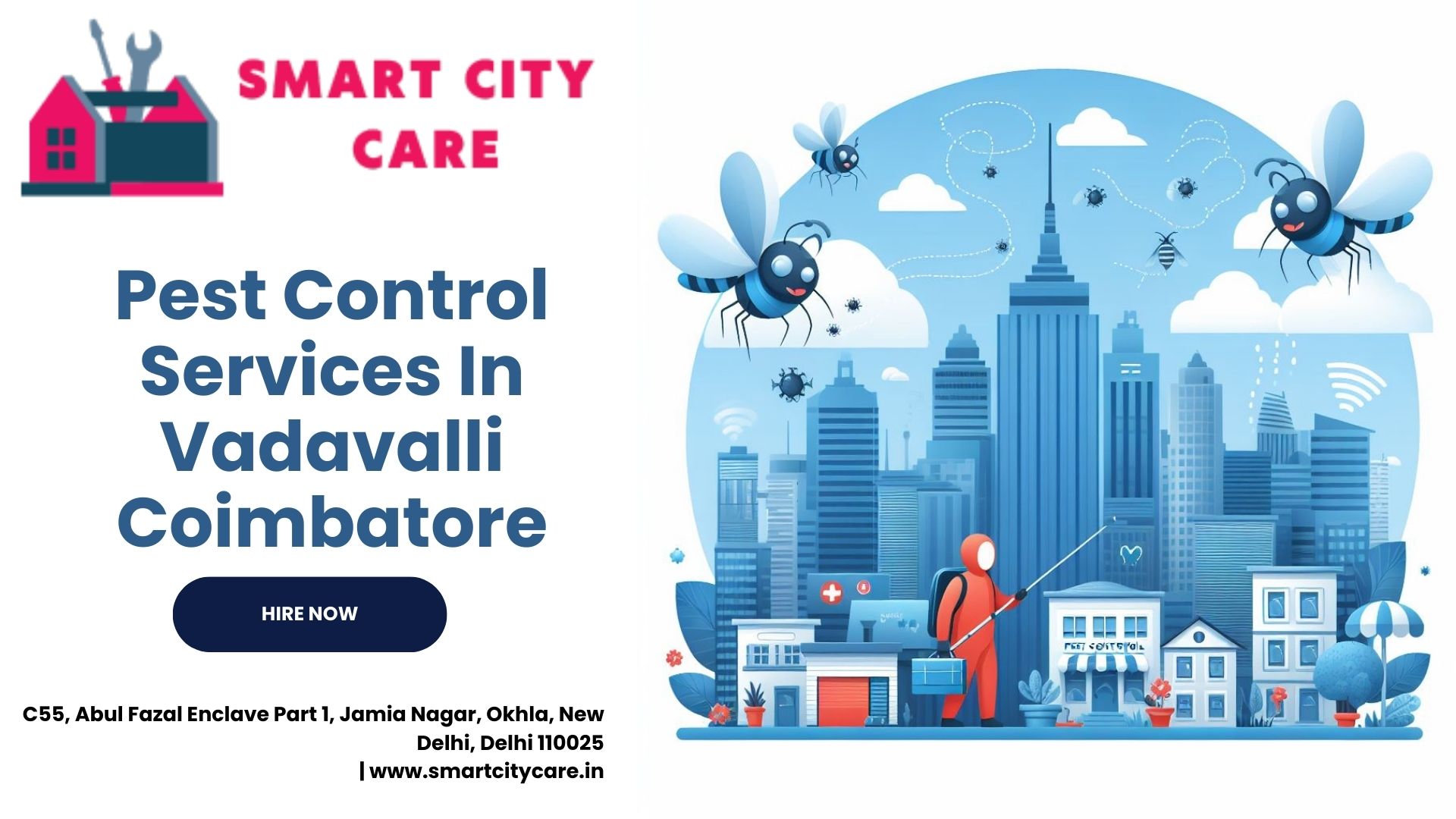 Pest Control Services price list in Vadavalli, Coimbatore