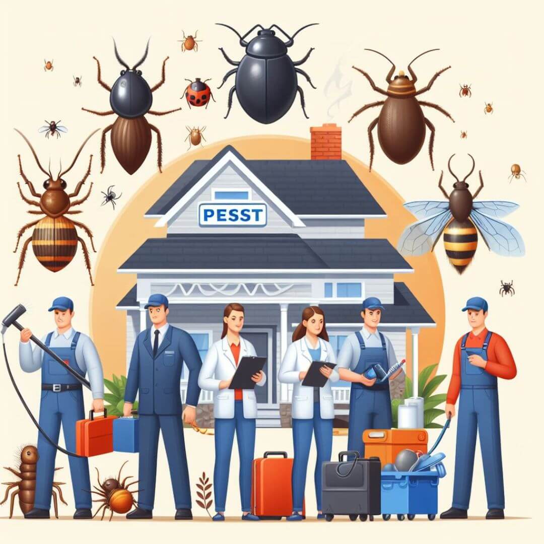 Smart City Care graphic of Pest Control Services
