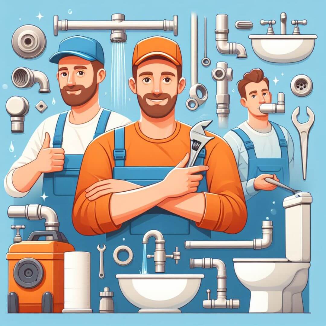 Smart City Care graphic image of Plumber Services