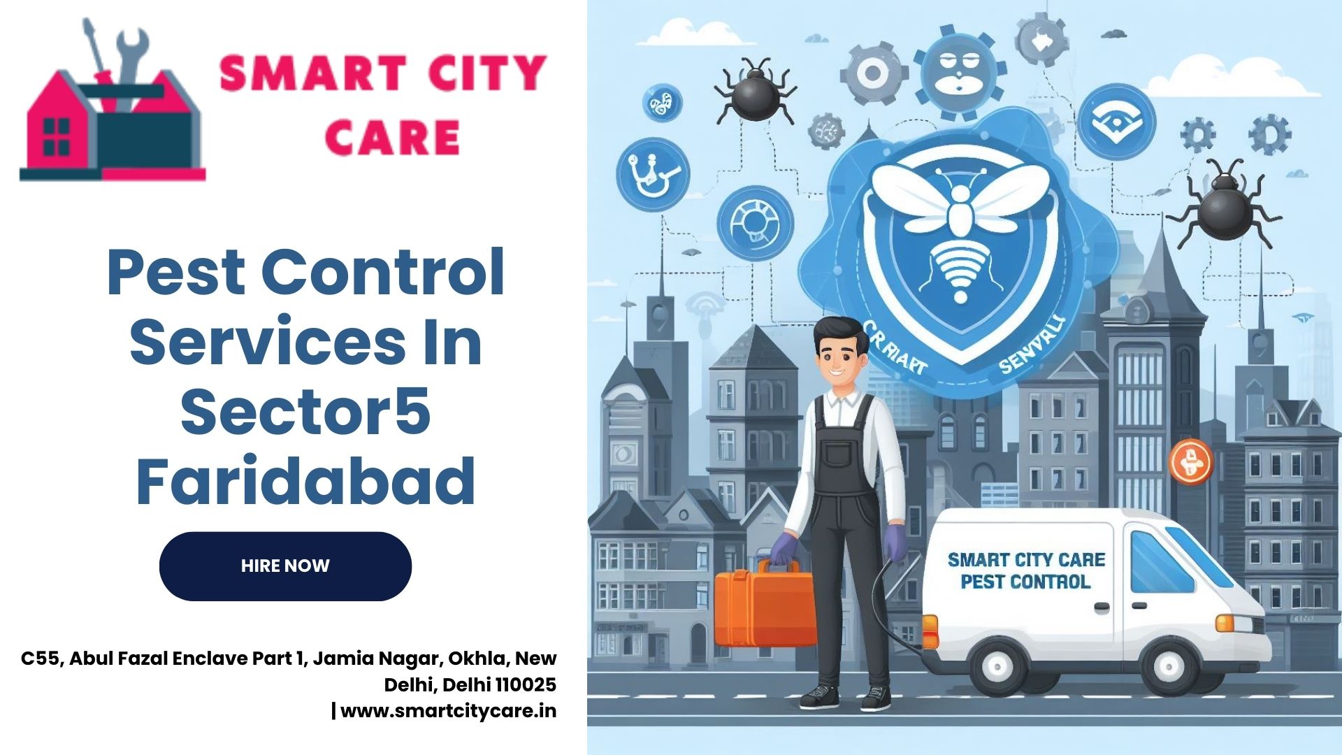 Pest Control Services price list in Sector 15, Faridabad