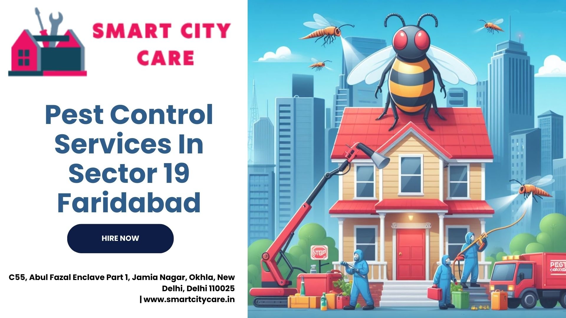 Pest Control Services price list in Sector 19, Faridabad