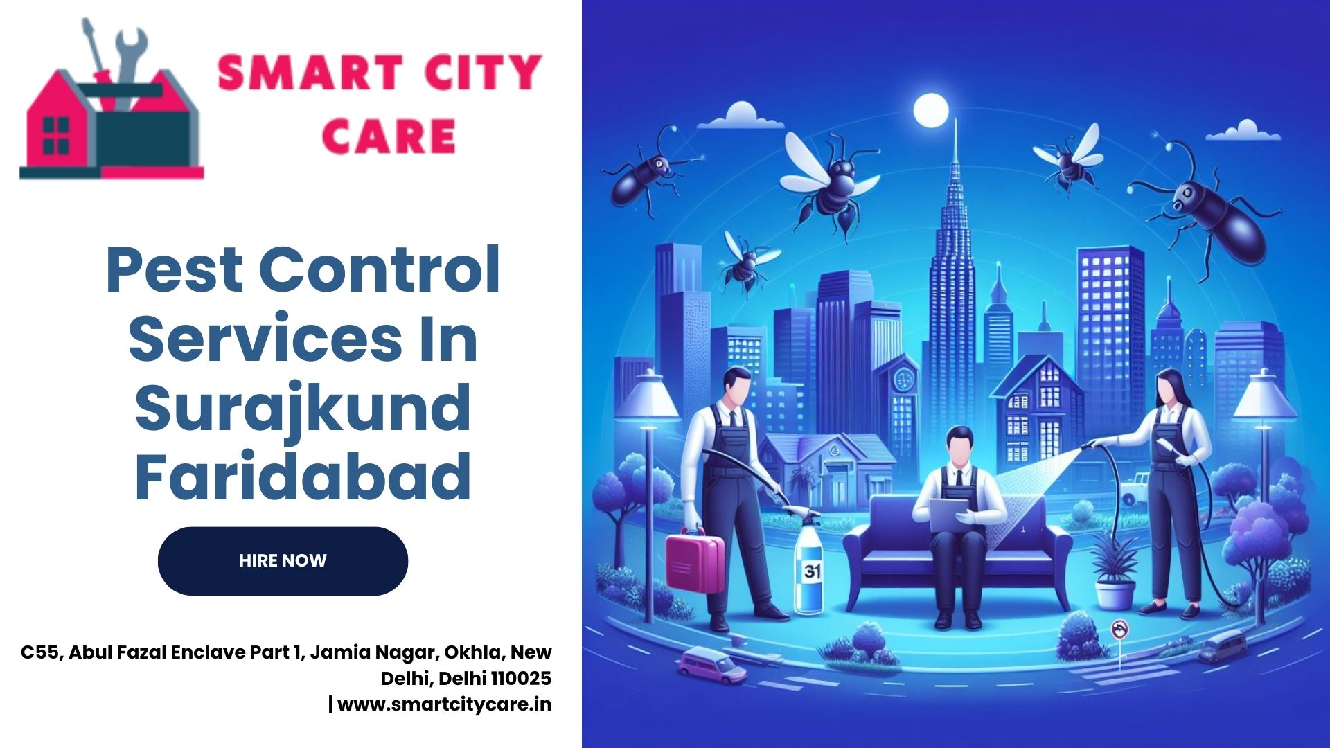 Pest Control Services price list in Surajkund, Faridabad