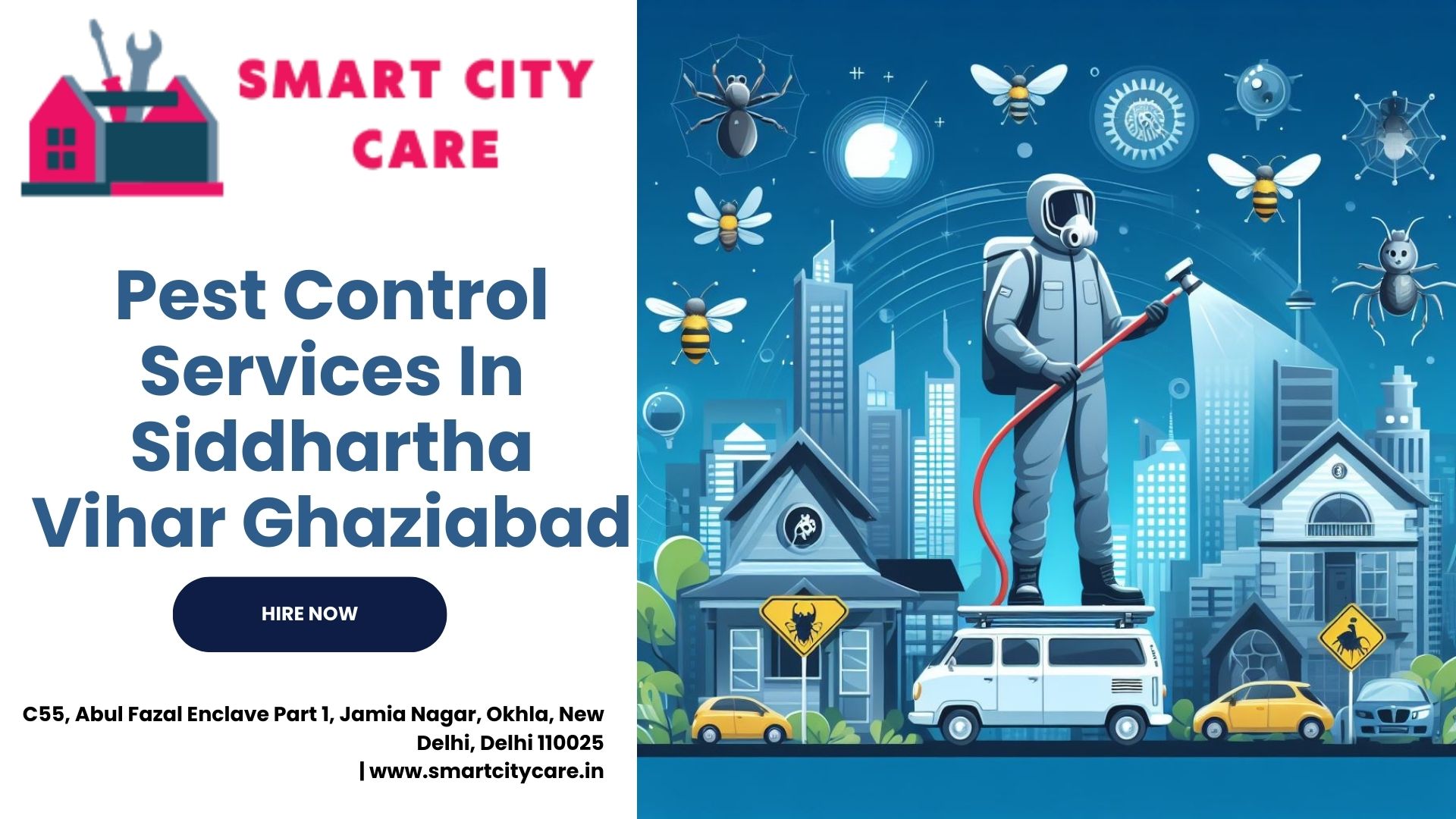 Pest Control Services price list in Siddhartha Vihar, Ghaziabad