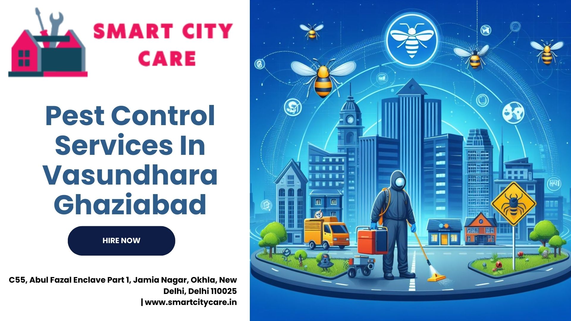Pest Control Services price list in Vasundhara, Ghaziabad