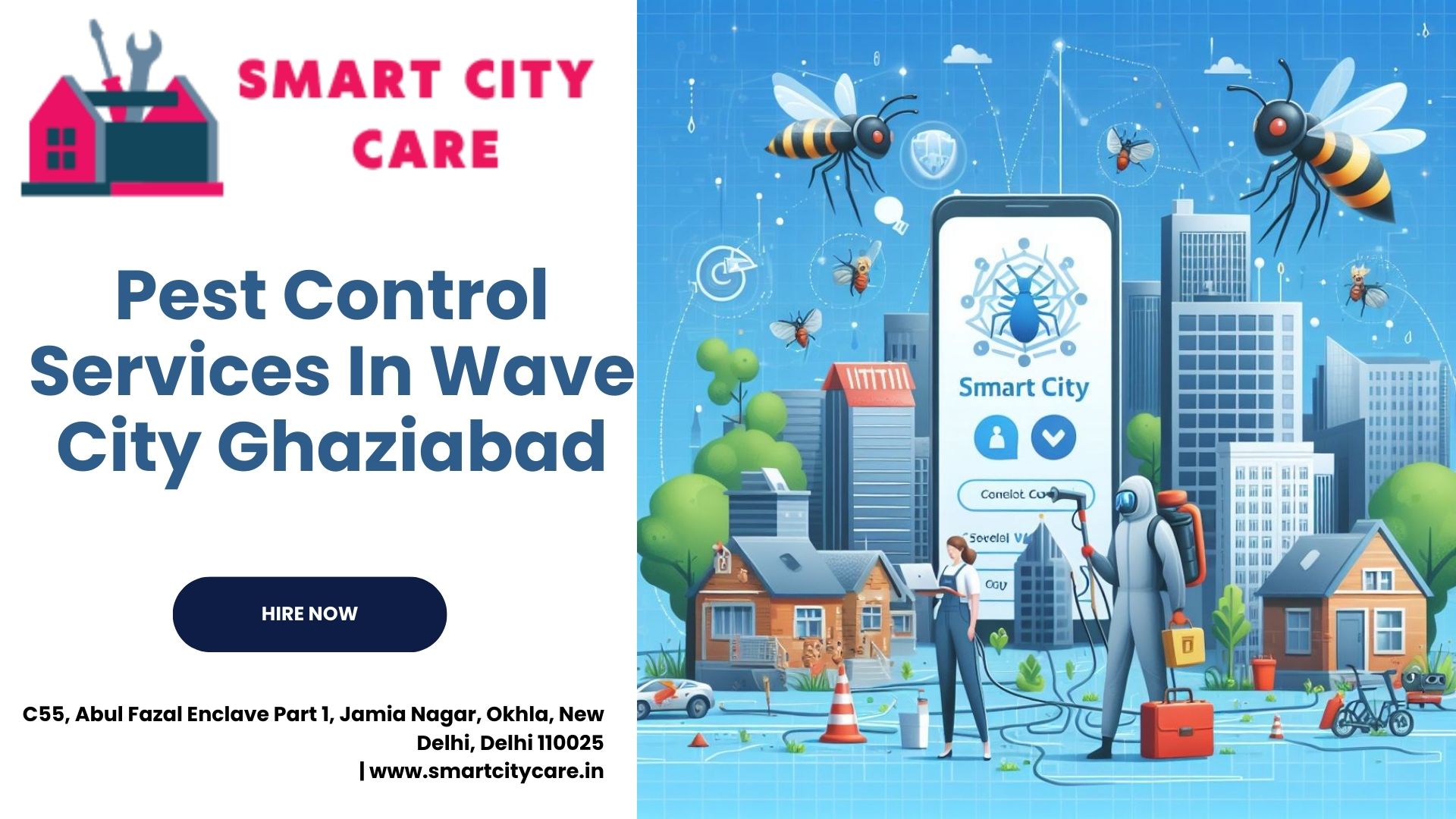 Pest Control Services price list in Wave City, Ghaziabad