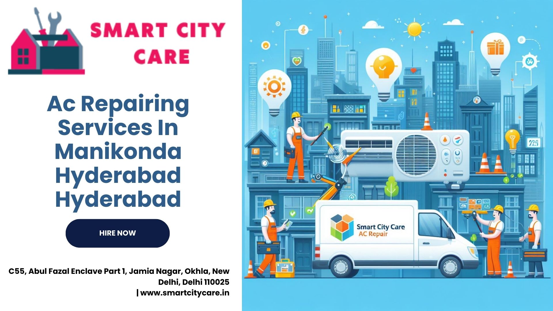 AC Repair and Installation Services in Manikonda, hyderabad