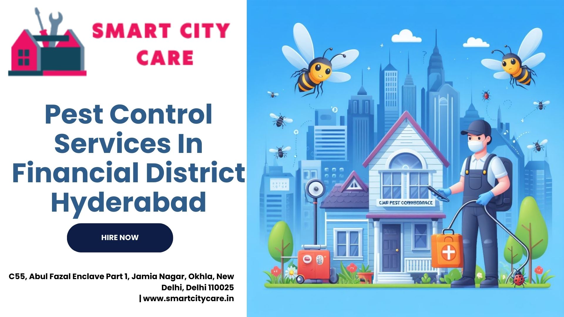 Pest Control Services price list in Financial District, Hyderabad