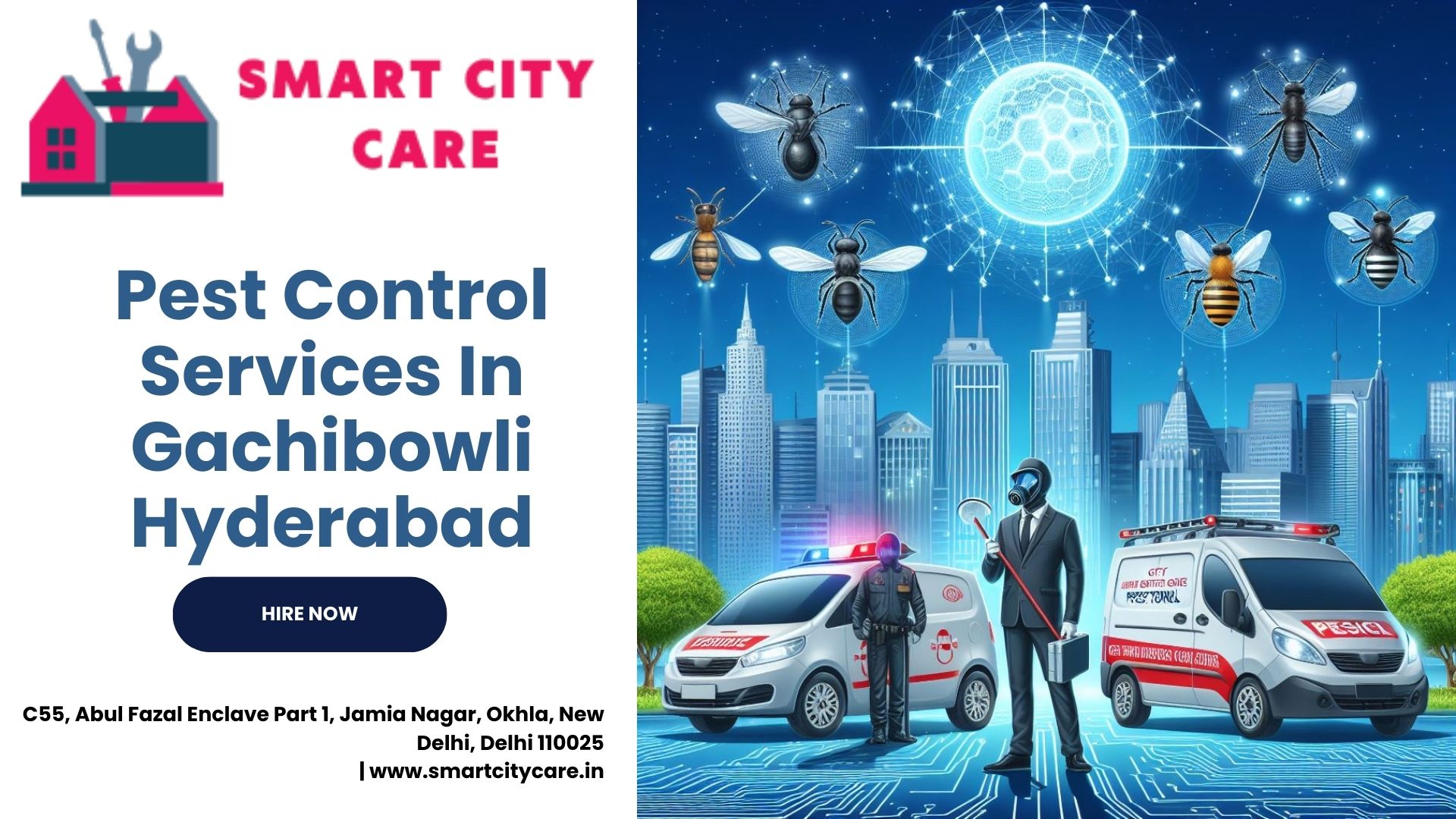 Pest Control Services price list in Gachibowli, Hyderabad
