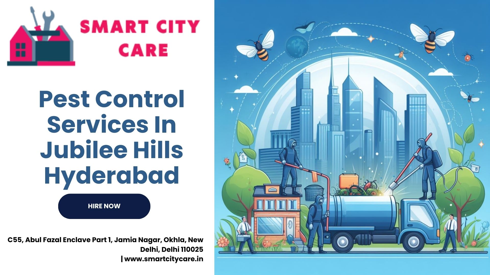 Pest Control Services price list in Jubilee Hills, Hyderabad