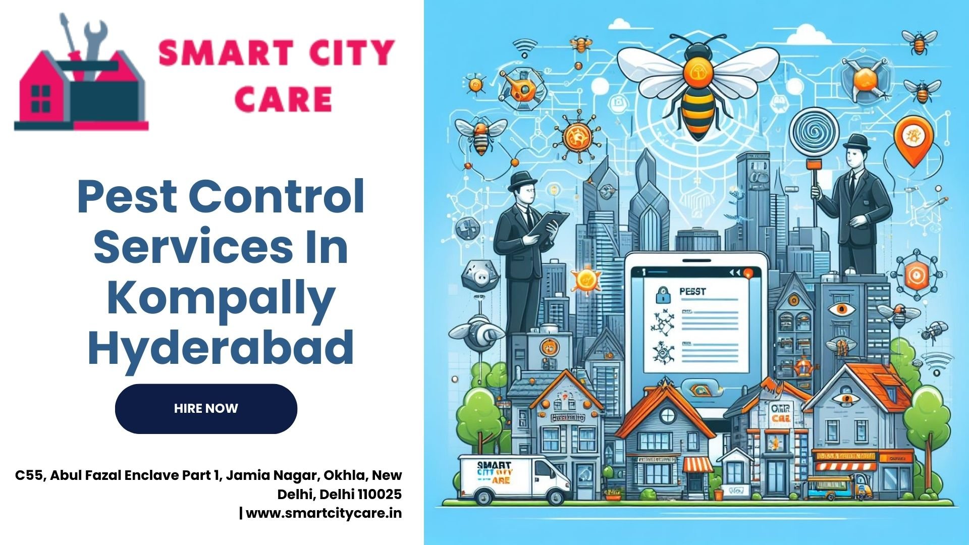 Pest Control Services price list in Kompally, Hyderabad