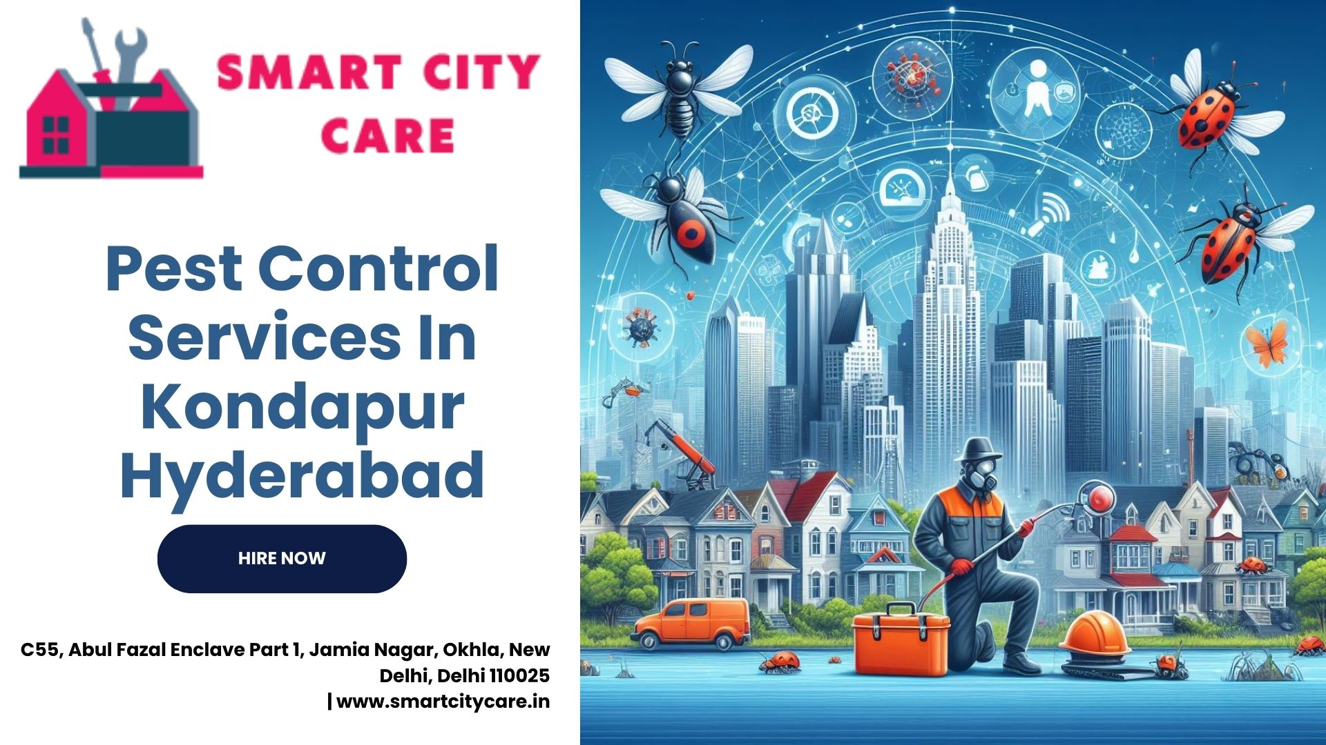 Pest Control Services price list in Kondapur, Hyderabad