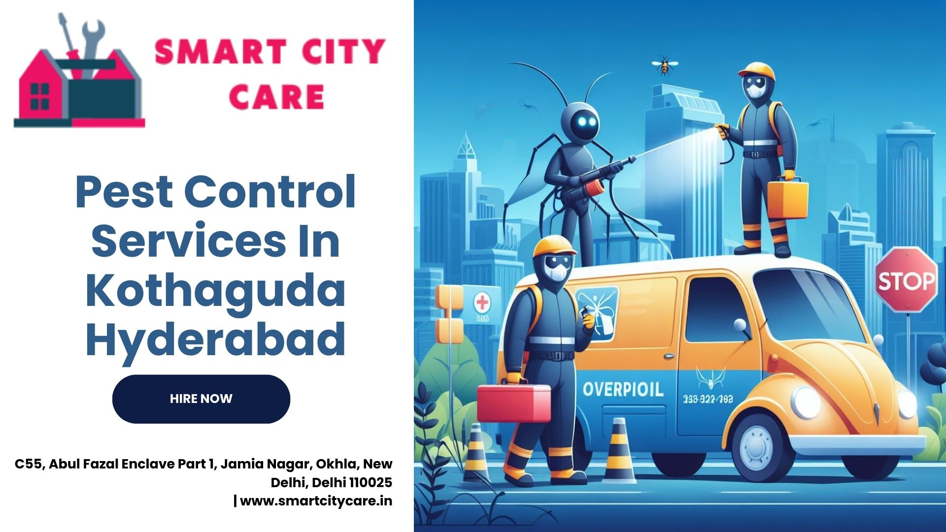 Pest Control Services price list in Kothaguda, Hyderabad