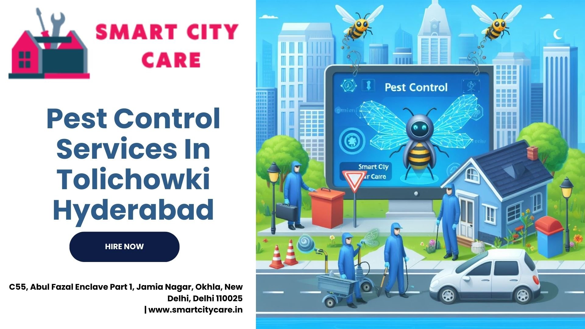 Pest Control Services price list in Tolichowki, Hyderabad