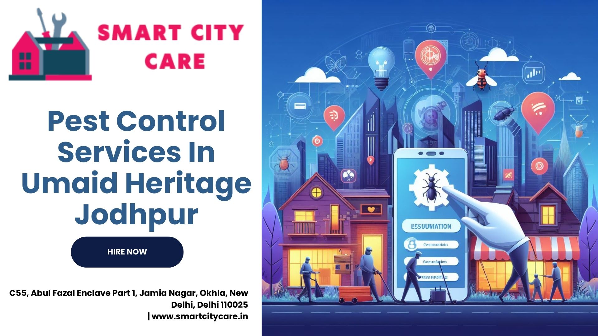 Pest Control Services price list in Umaid Heritage, Jodhpur