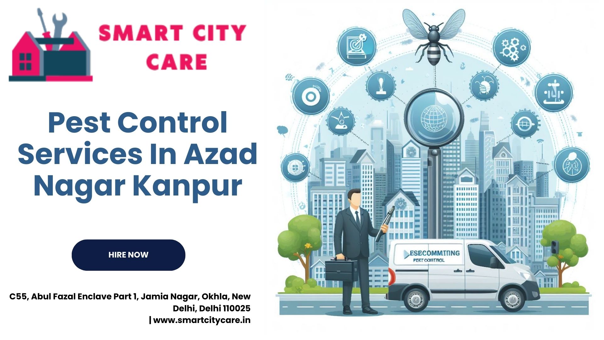 Pest Control Services price list in Azad Nagar, Kanpur