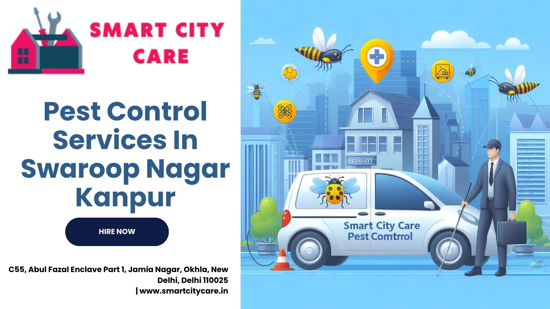 Pest Control Services price list in Swaroop Nagar, Kanpur