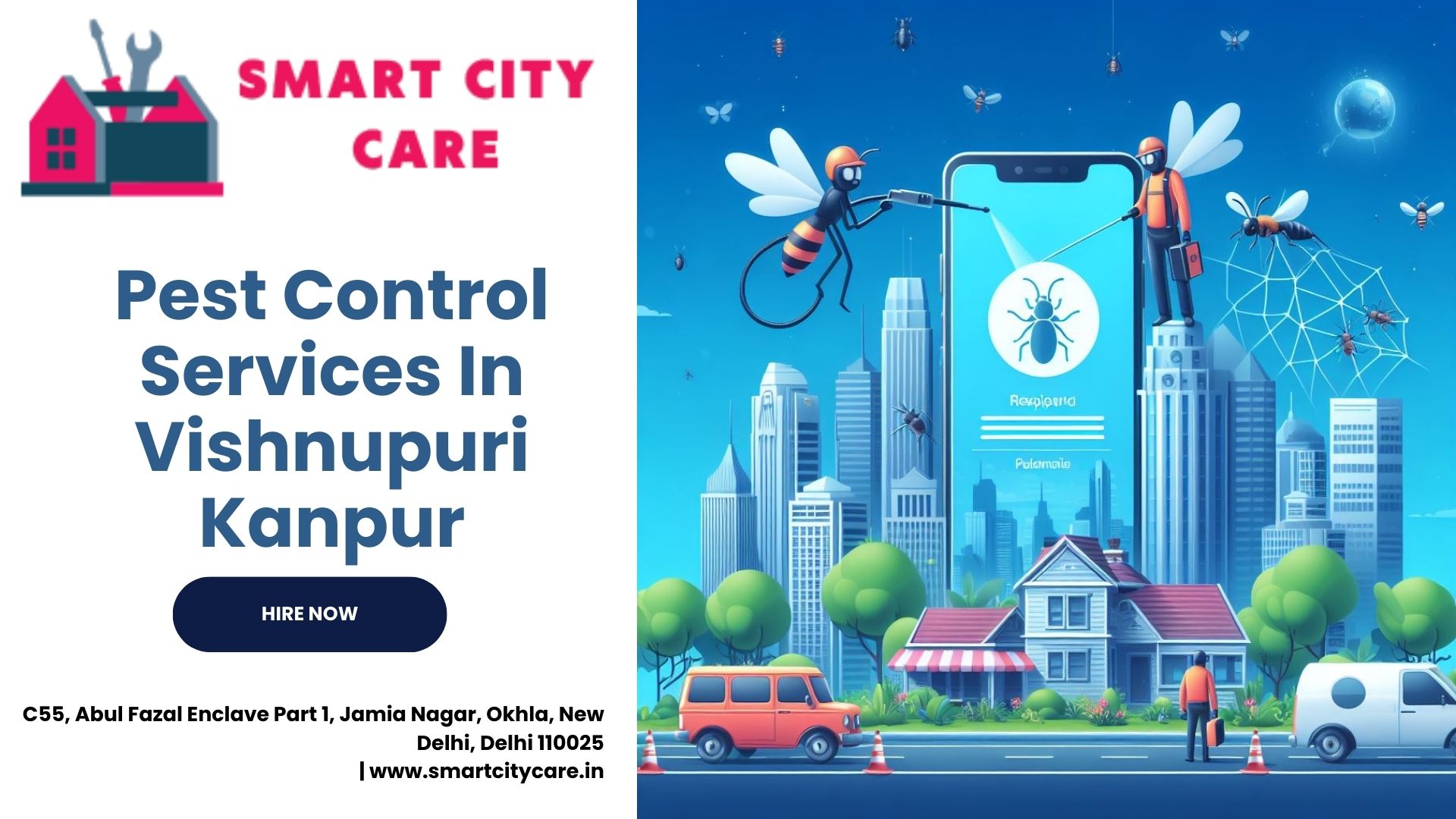 Pest Control Services price list in Vishnupuri, Kanpur