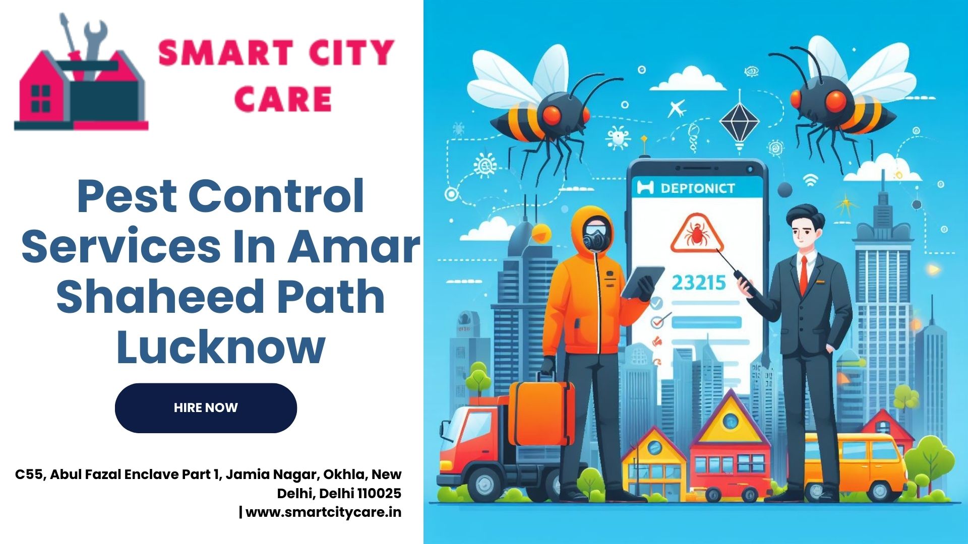 Pest Control Services price list in Amar Shaheed Path, Lucknow