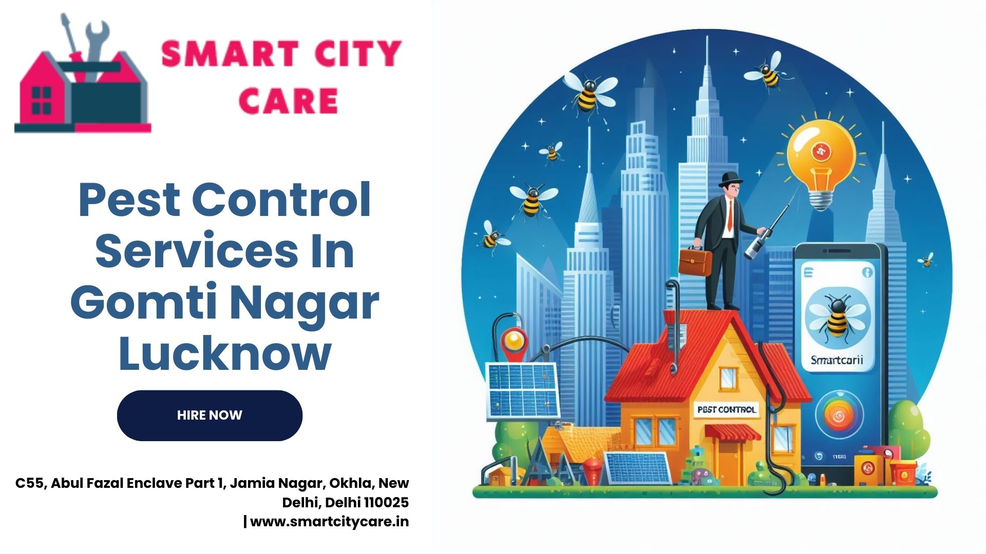 Pest Control Services price list in Gomti Nagar, Lucknow