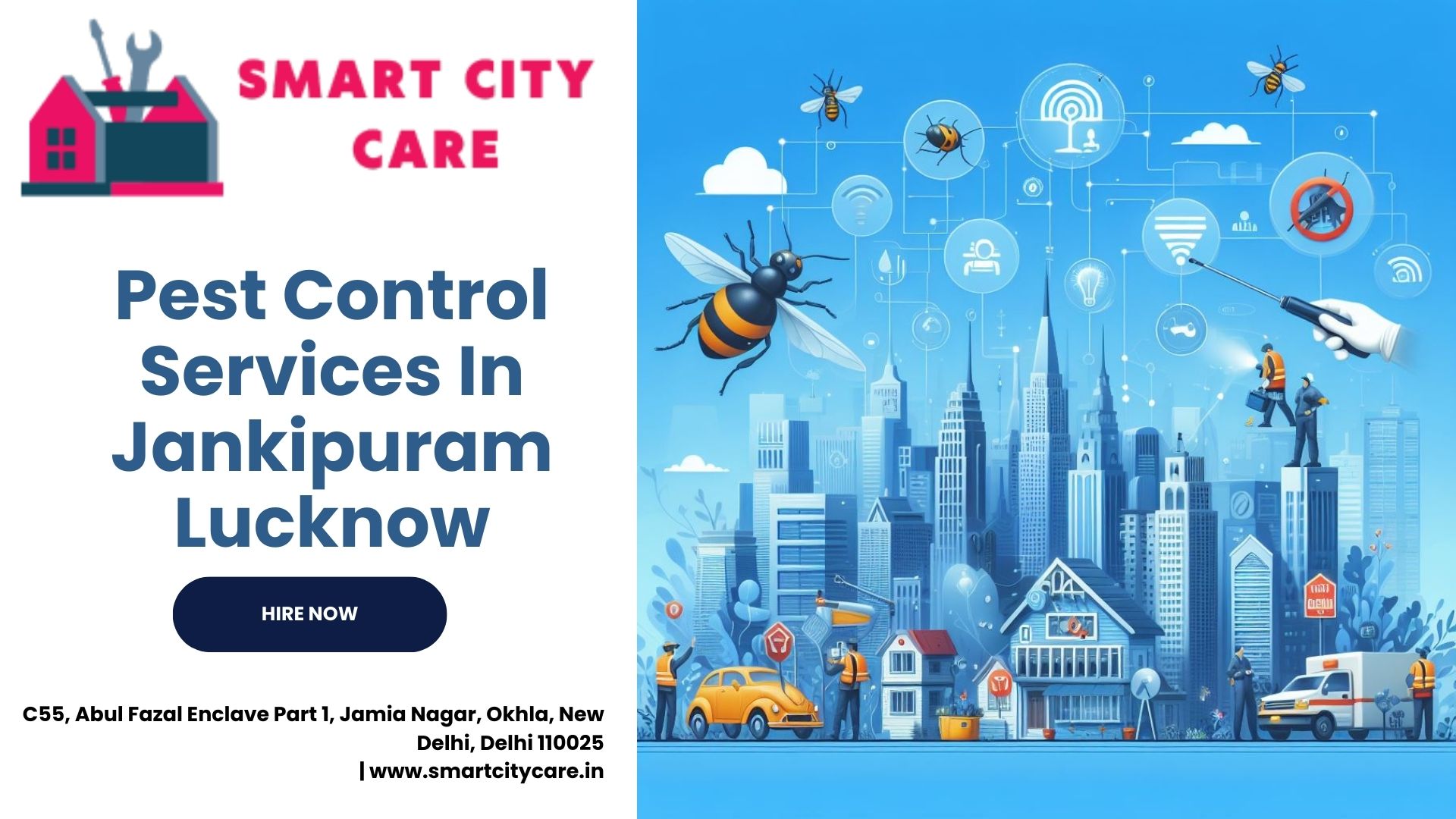 Pest Control Services price list in Jankipuram, Lucknow