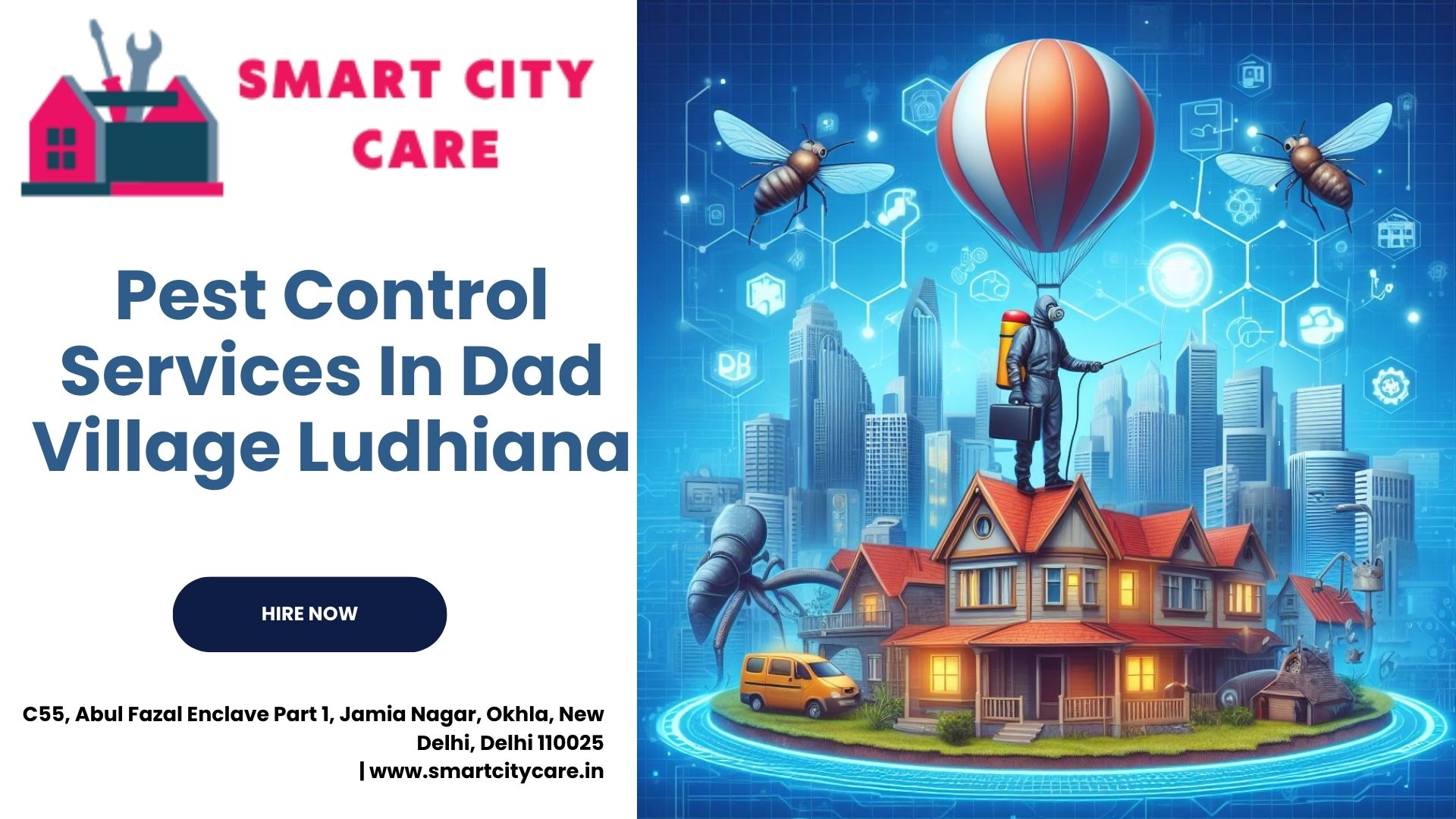 Pest Control Services price list in Dad Village, Ludhiana