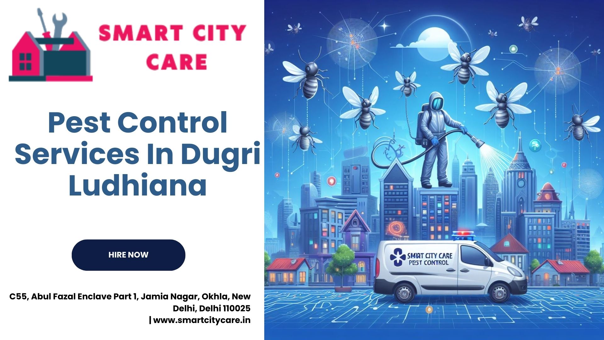 Pest Control Services price list in Dugri, Ludhiana